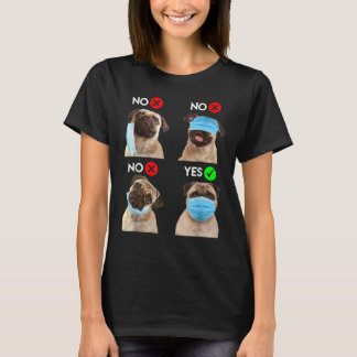 Social Avstånd Hund älskare T Shirt