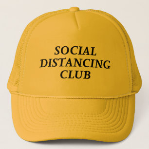 Social Avstånd Klubb Keps