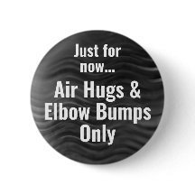 Social Avstånd Luft Hugs Elbow Bumps Bröllop