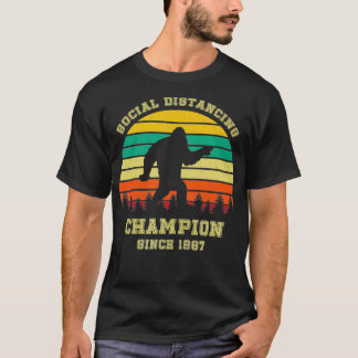 Social Avstånd mästare sedan 1967, 54 år gammal T Shirt