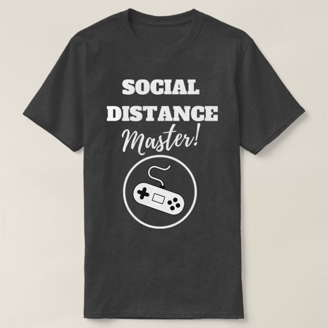 Social Avstånd Master T Shirt (Design framsida)