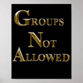 SOCIAL AVSTÅND POSTER