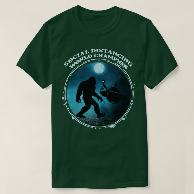 social avstånd t shirt (Design framsida)