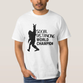 Social Avstånd världsmästerskap T Shirt