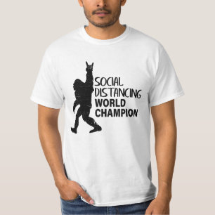 Social Avstånd världsmästerskap T Shirt