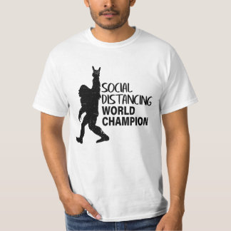 Social Avstånd världsmästerskap T Shirt