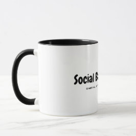 Social Battery 2% Mugg - Lustigt gift