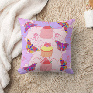 Social Butterflies Cushion Kudde