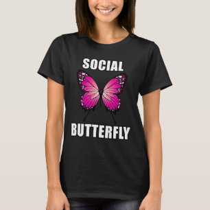 Social Butterfly Meme T Shirt