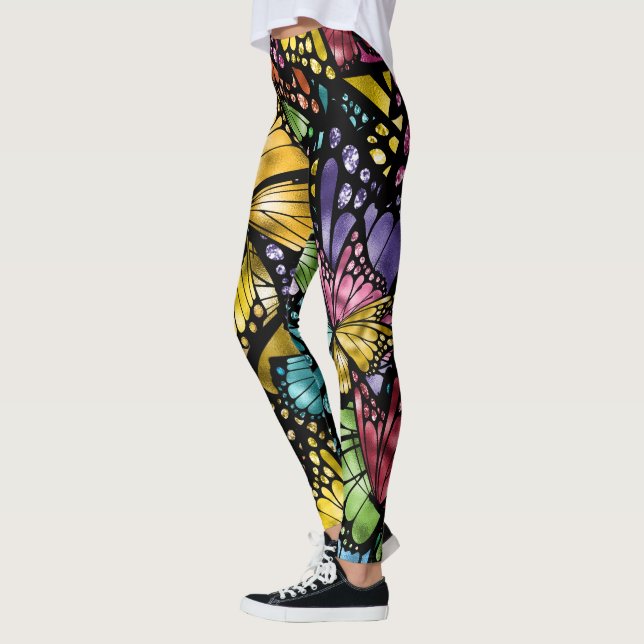 Social Butterfly Pop Mode Leggings (Vänster)
