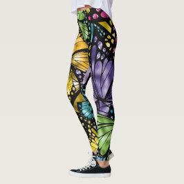 Social Butterfly Pop Mode Leggings