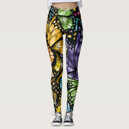 Social Butterfly Pop Mode Leggings