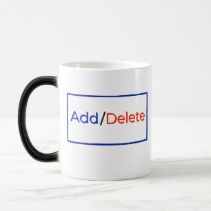 Social cybertypografi, rolig, söt T-Shirt-design Magisk Mugg