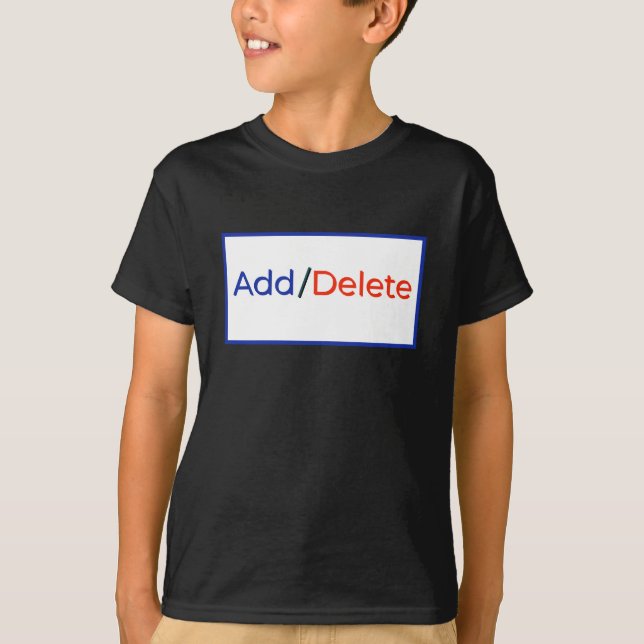 Social cybertypografi, rolig, söt T-Shirt-design T Shirt (Framsida)