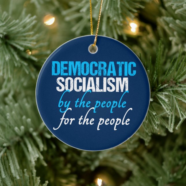 Social Demokratisk socialism Jul Julgransprydnad Keramik (Träd)