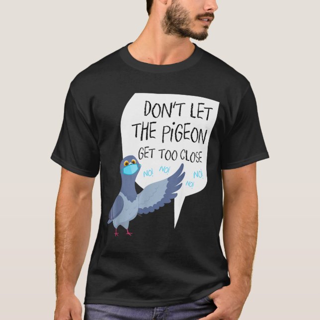 Social Distancing Parody Don't Let The Geon Get To T Shirt (Framsida)