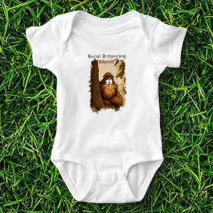 Social Distanseringsexpert Sasquatch T Shirt