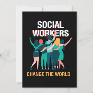 Social förändrar Social-vårdgåvan Inbjudningar