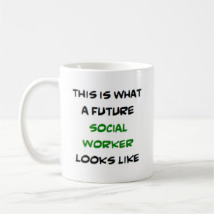social, framtida kaffemugg