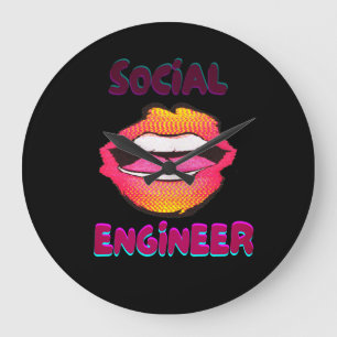 Social Ingenjör Stor Klocka