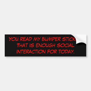 Social interaktion bildekal