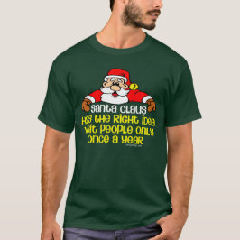 Social jultomten tee