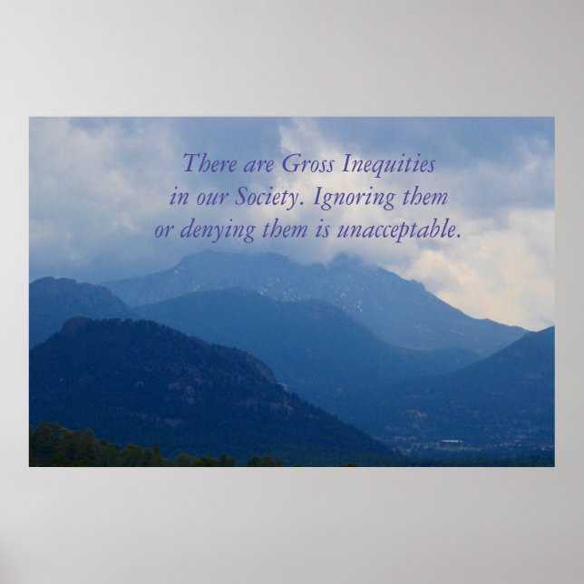 Social Justice Poster (Framsidan)