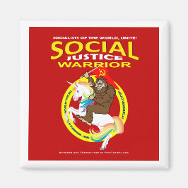 Social Justice Warrior Magnet