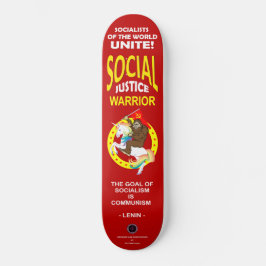 Social Justice Warrior Mini Skateboard Bräda 18,5 Cm