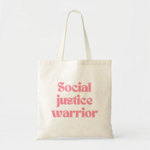 Social Justice Warrior Söt Tjej Citat Feminist Tygkasse