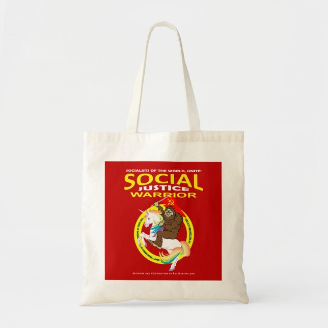 Social Justice Warrior Tygkasse (Framsidan)