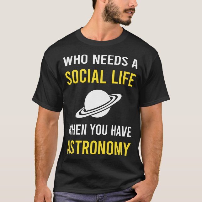 Social livastronomi t shirt (Framsida)