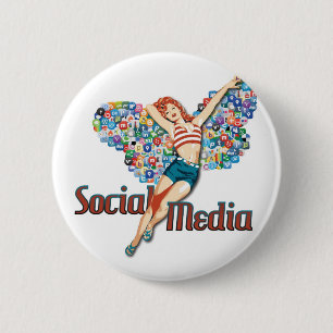 Social massmediafeutvikningsbild knapp