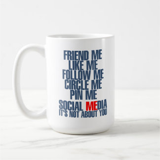 Social massmediakaffemugg kaffemugg