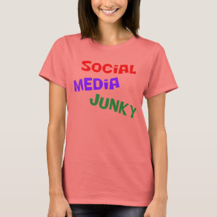 Social massmediamissbrukare t-shirt