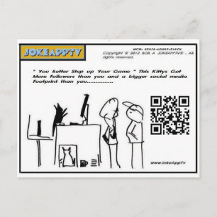 social massmediatecknadvykort vykort