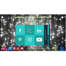 Social Media Affärskort 7 Pack om 100