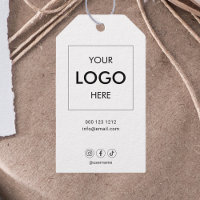 Social Media Branding Gift-Märkre för Business Log