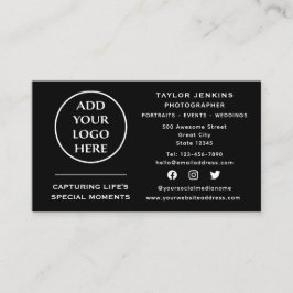 Social Media Corporate Professionell Company Logot Visitkort