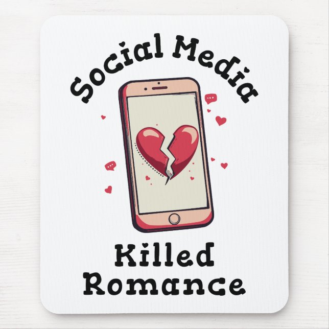 Social Media dödade Romantik Musmatta (Framsidan)