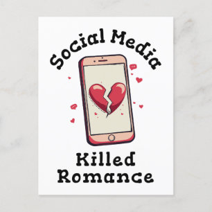 Social Media dödade Romantik Vykort
