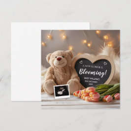 Social Media i Tulips Baby Inbjudningar