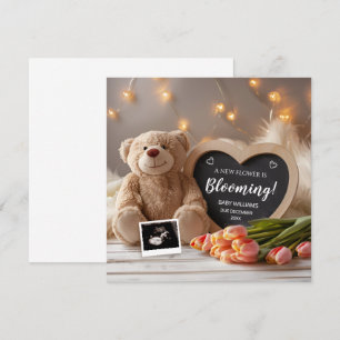 Social Media i Tulips Baby Inbjudningar