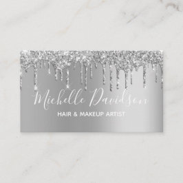 Social Media Icons - Personlig Glam & Glitter Visitkort