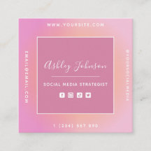 Social Media Manager Social Media QR-kod, sommar