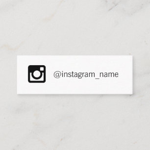 Social Media Mini Visitkort