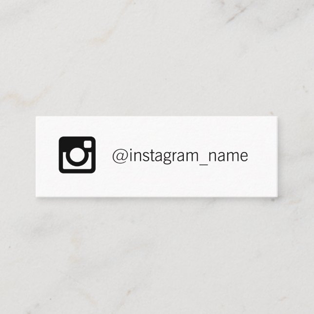 Social Media Mini Visitkort (Framsida)