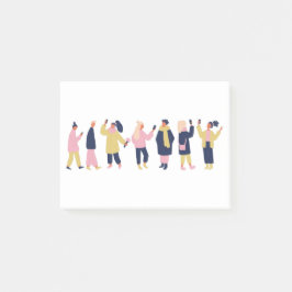 Social Media People Post-it Block