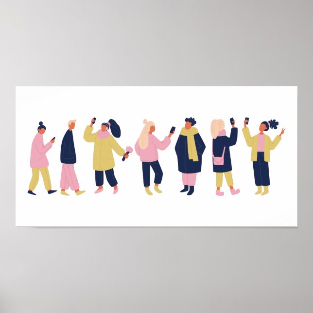 Social Media People Poster (Framsidan)