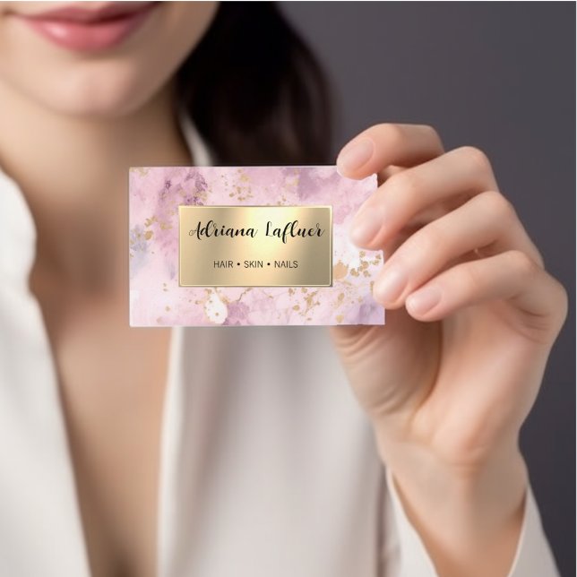 Social Media QR-koden Glitter Guld Modern Elegant Visitkort (Skapare uppladdad)